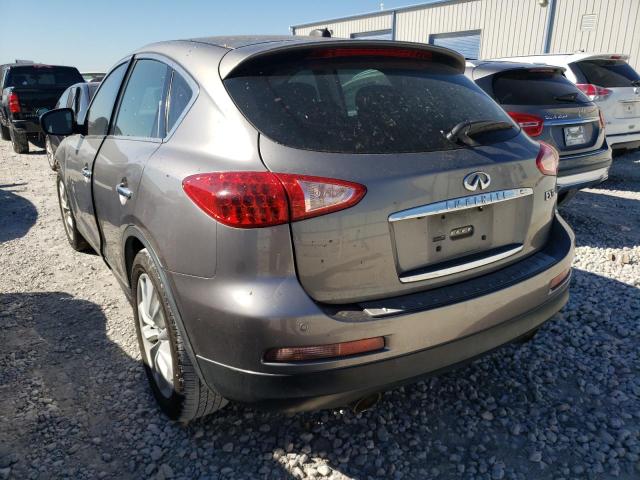 JN1AJ0HP5AM702864 - 2010 INFINITI EX35 BASE Արծաթագույն լուսանկար 3