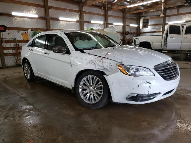 1C3BC2FB3BN548363 - 2011 CHRYSLER 200 LIMITE WHITE photo 1