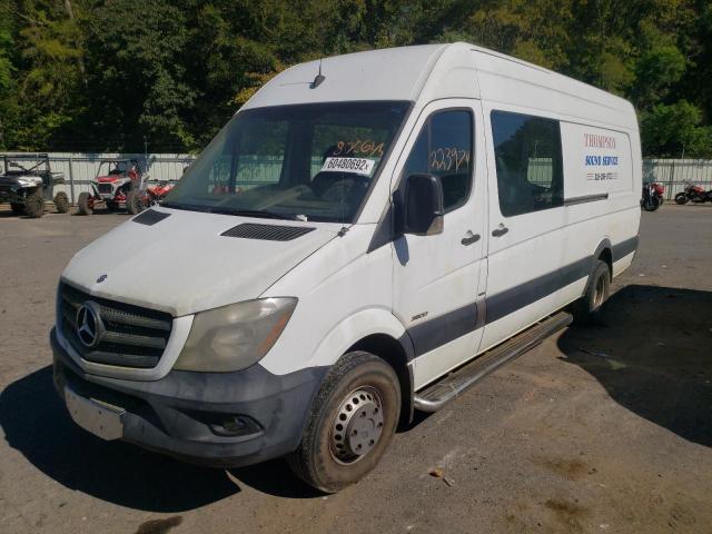 WD3PF1CC6E5875645 - 2014 MERCEDES-BENZ SPRINTER 3 WHITE photo 2