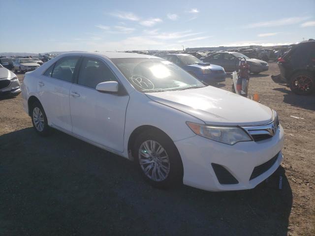 4T4BF1FK0DR309053 - 2013 TOYOTA CAMARY WHITE photo 1