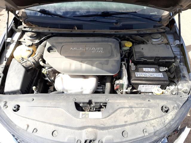 1C3CCCAB5FN714325 - 2015 CHRYSLER 200 LIMITE GRAY photo 7