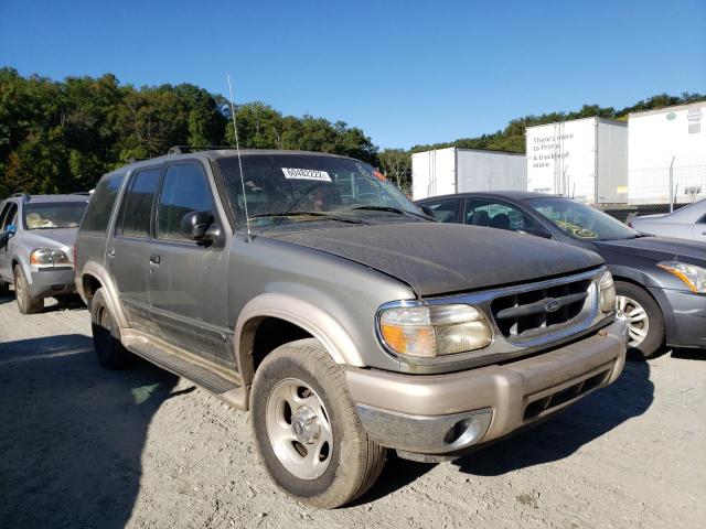 1FMZU74E0YZB26100 - 2000 FORD EXPLORER E GRAY photo 1