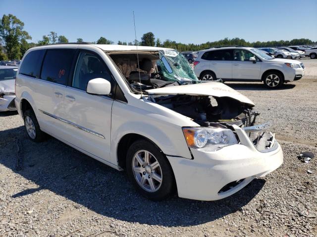 2C4RC1BG9CR320345 - 2012 CHRYSLER TOWN & COU WHITE photo 1