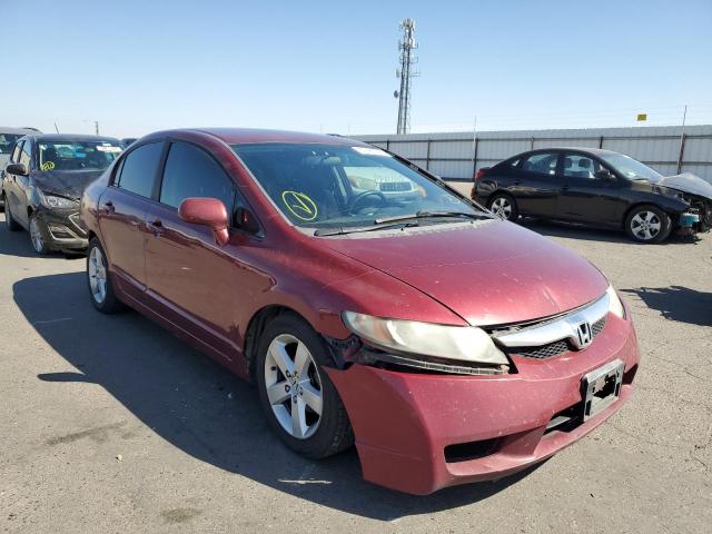 19XFA1F64AE072126 - 2010 HONDA CIVIC LX-S Марун фото 1