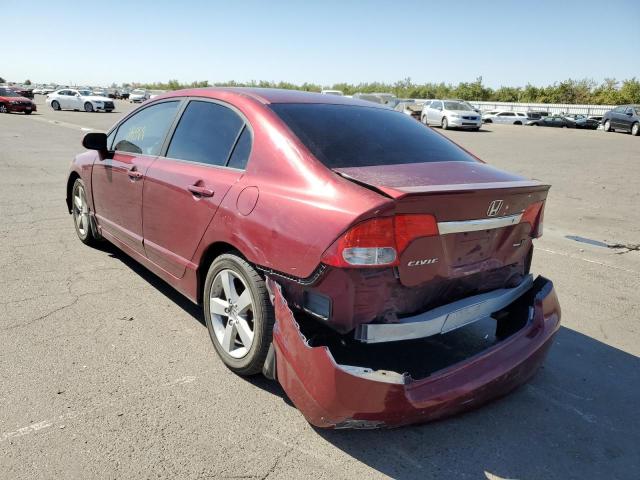19XFA1F64AE072126 - 2010 HONDA CIVIC LX-S Марун фото 3