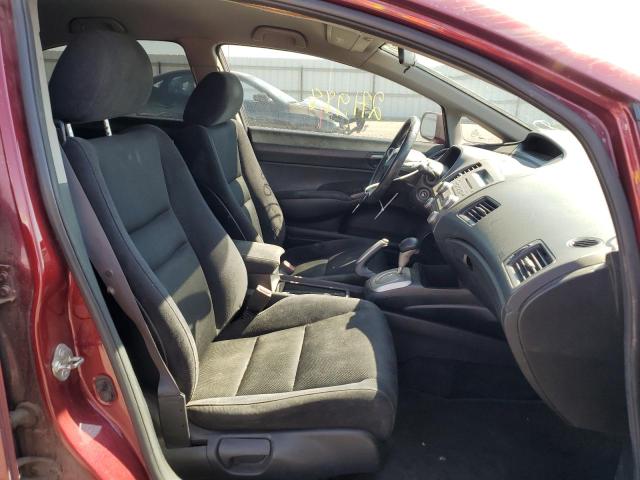 19XFA1F64AE072126 - 2010 HONDA CIVIC LX-S Марун фото 5