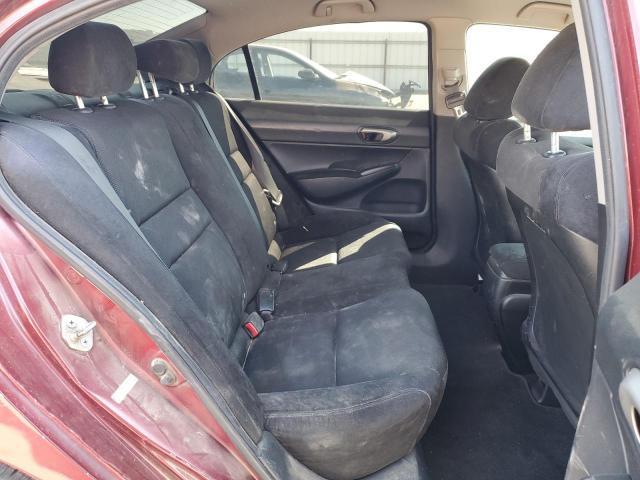 19XFA1F64AE072126 - 2010 HONDA CIVIC LX-S Марун фото 6