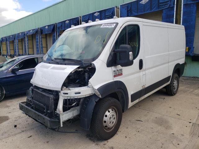 3C6TRVAG6KE506820 - 2019 RAM PROMASTER თეთრი ფოტო 2