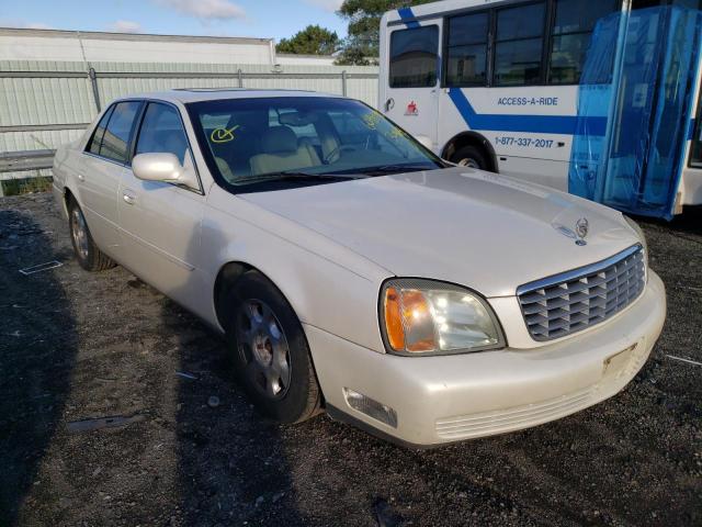 1G6KD54Y92U304114 - 2002 CADILLAC DEVILLE WHITE photo 1