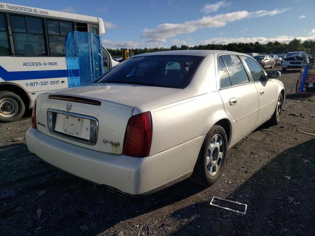 1G6KD54Y92U304114 - 2002 CADILLAC DEVILLE WHITE photo 4