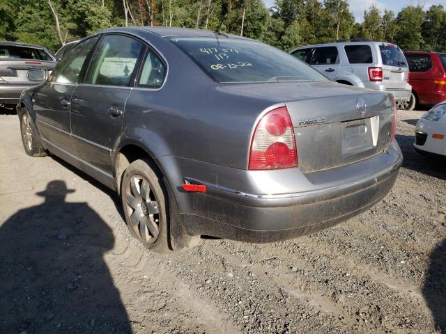 WVWTH63B63P047776 - 2003 VOLKSWAGEN PASSAT GLX Boz foto 3