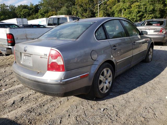 WVWTH63B63P047776 - 2003 VOLKSWAGEN PASSAT GLX Boz foto 4