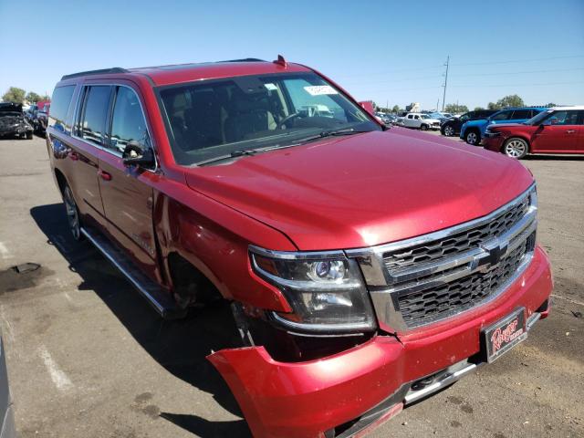 1GNSKJKC2FR672105 - 2015 CHEVROLET SUBURBAN K RED photo 1