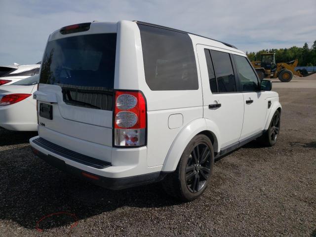 SALAK2D43DA666222 - 2013 LAND ROVER LR4 HSE LU WHITE photo 4