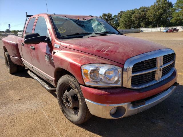 3D7ML48CX7G757448 - 2007 DODGE RAM 3500 S RED photo 1