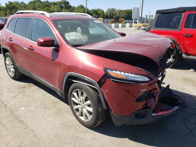 1C4PJMDS0GW209406 - 2016 JEEP CHEROKEE L RED photo 1