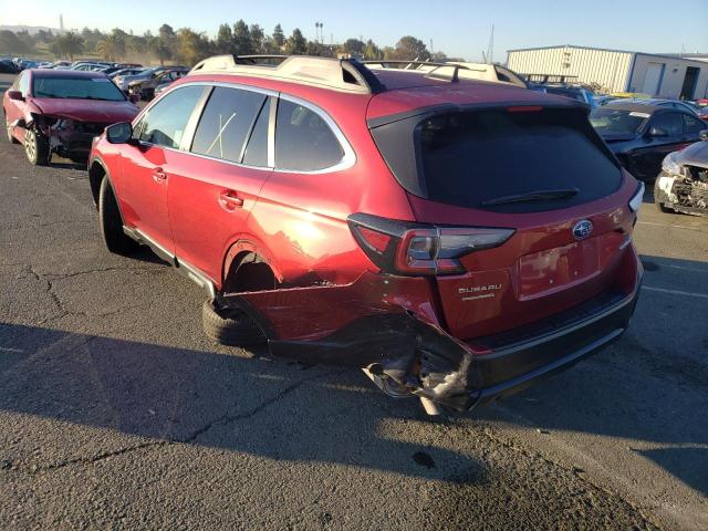 4S4BTACC4M3152410 - 2021 SUBARU OUTBACK PR BURGUNDY photo 3