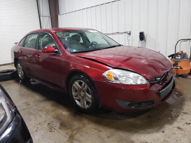 2G1WB5EK7B1152465 - 2011 CHEVROLET IMPALA LT BURGUNDY photo 1