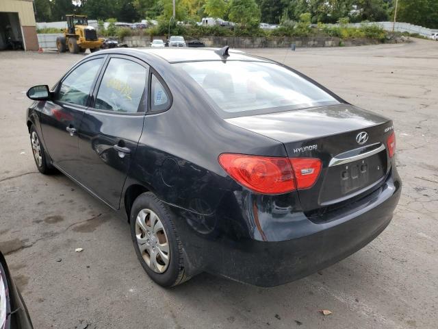 KMHDU4AD5AU895991 - 2010 HYUNDAI ELANTRA BLUE  photo 3