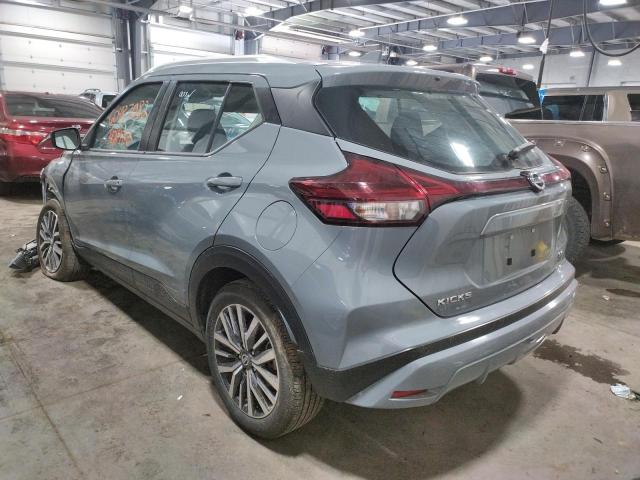 3N1CP5CVXML479987 - 2021 NISSAN KICKS SV GRAY photo 3