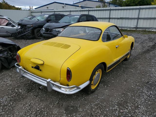 147452835 - 1967 VOLKSWAGEN KARMANNGHI YELLOW photo 4