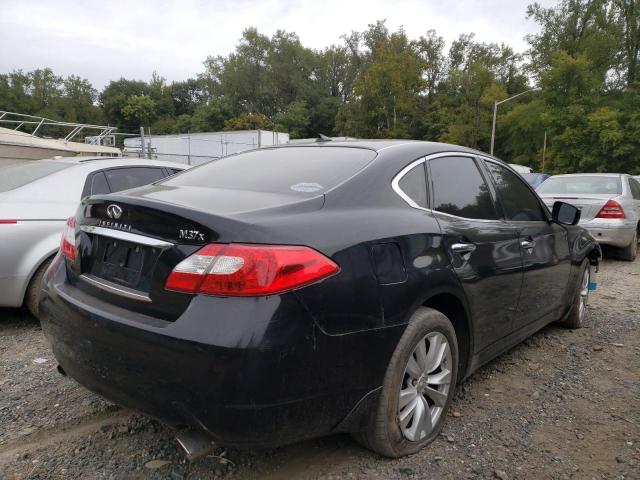 JN1BY1AR1BM371042 - 2011 INFINITI M37 X BLACK photo 4