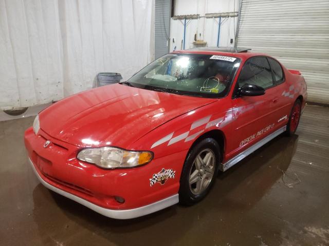 2G1WX12K5Y9340667 - 2000 CHEVROLET MONTE CARL RED photo 2