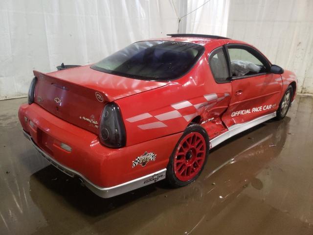 2G1WX12K5Y9340667 - 2000 CHEVROLET MONTE CARL 红色 照片 4
