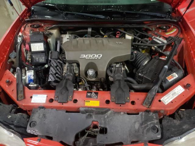 2G1WX12K5Y9340667 - 2000 CHEVROLET MONTE CARL 红色 照片 7