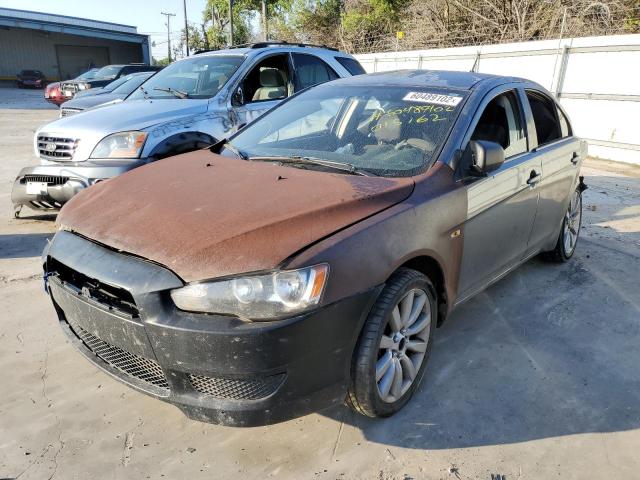 JA3AU16U88U015762 - 2008 MITSUBISHI LANCER DE GRAY photo 2