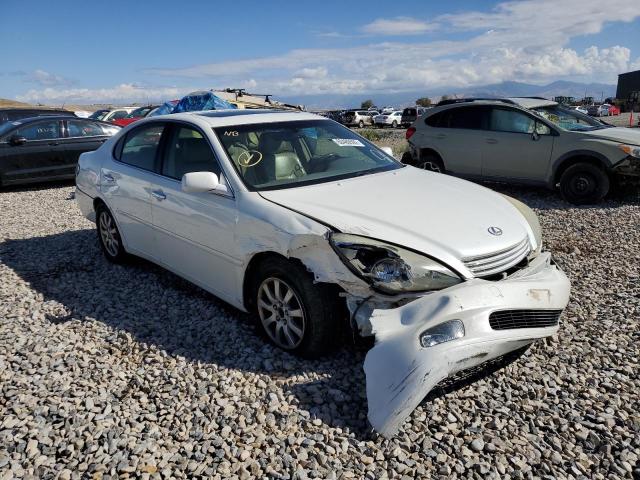 JTHBF30GX36001176 - 2003 LEXUS ES 300 WHITE photo 1