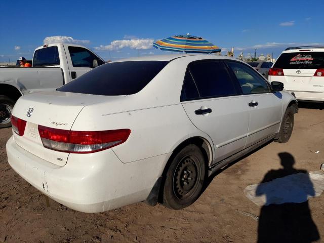 JHMCM56163C077696 - 2003 HONDA ACCORD DX WHITE photo 4