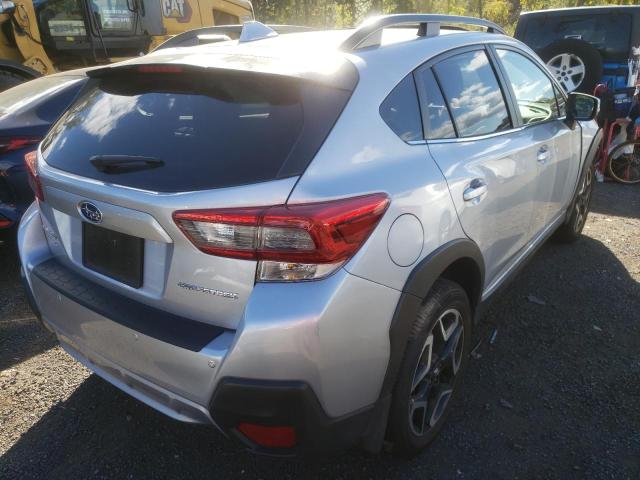 JF2GTANC5L8253787 - 2020 SUBARU CROSSTREK SILVER photo 4