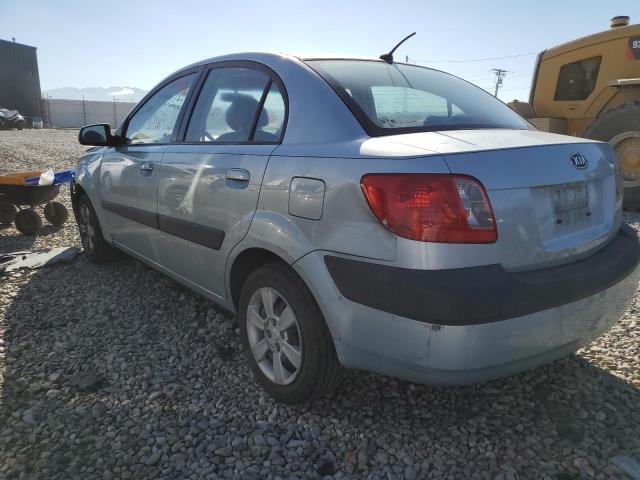 KNADE123976275998 - 2007 KIA RIO BASE SILVER photo 3