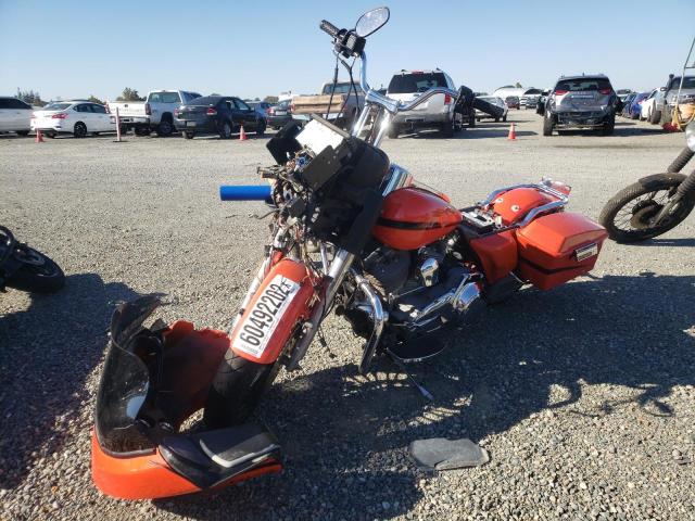 1HD1FS4107Y675150 - 2007 HARLEY-DAVIDSON FLTR ORANGE photo 2