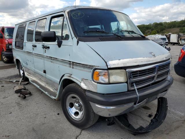 2B6HB21Y6TK132281 - 1996 DODGE RAM VAN B2 BLUE photo 1