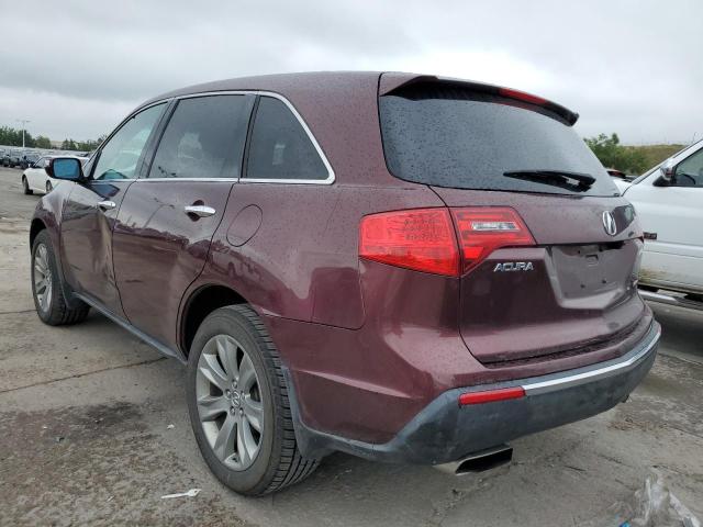 2HNYD2H69CH508490 - 2012 ACURA MDX ADVANC MAROON photo 3