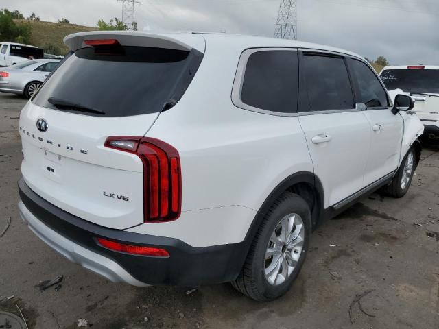 5XYP2DHC5LG014473 - 2020 KIA TELLURIDE WHITE photo 4