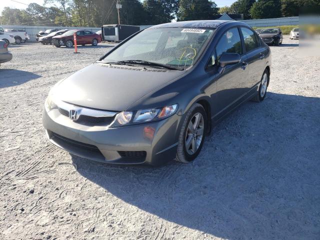 19XFA1F67BE007000 - 2011 HONDA CIVIC LX-S ნაცრისფერი ფოტო 2