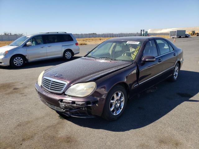 WDBNG70J1YA006090 - 2000 MERCEDES-BENZ S 430 BURGUNDY photo 2