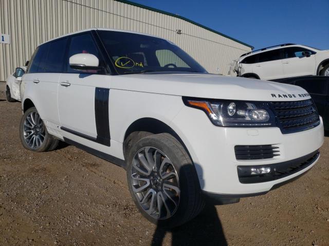 SALGV2TF2FA213944 - 2015 LAND ROVER RANGE ROVE WHITE photo 1