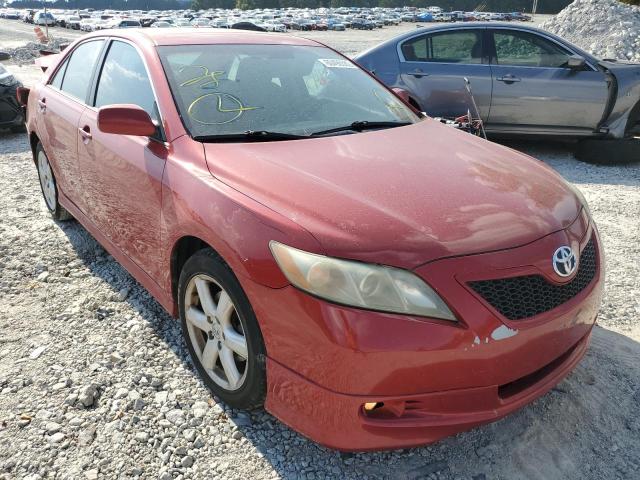 4T1BE46K77U095049 - 2007 TOYOTA CAMRY CE RED photo 1