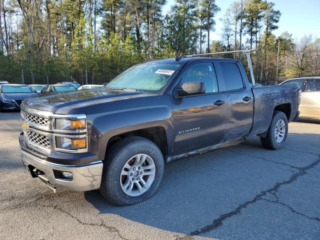 1GCVKREC7EZ280820 - 2014 CHEVROLET SILVERADO GRAY photo 2