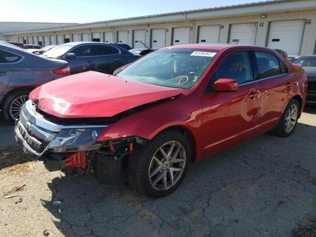 3FAHP0JA2CR396397 - 2012 FORD FUSION SEL RED photo 2