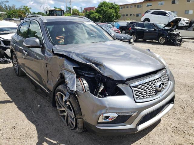 JN1BJ0RP8HM383800 - 2017 INFINITI QX50 GRAY photo 1