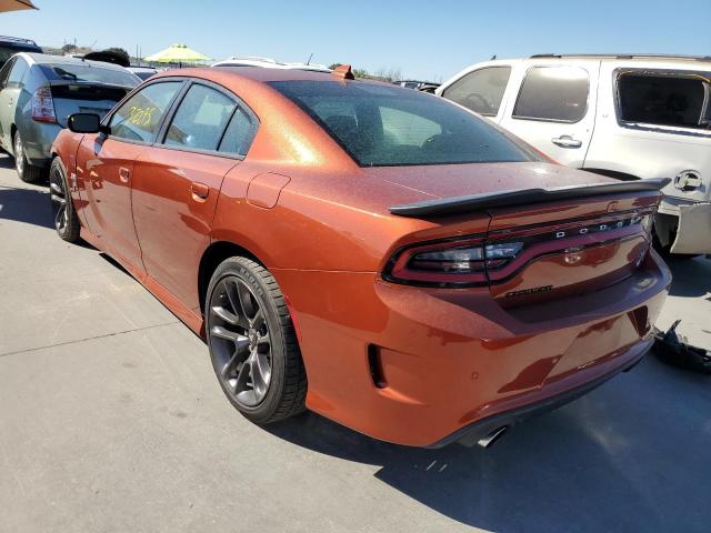 2C3CDXGJ4MH518837 - 2021 DODGE CHARGER SC ORANGE photo 3