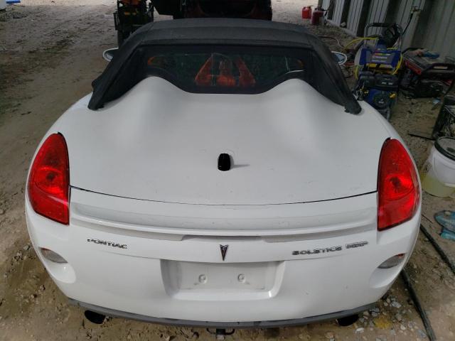 1G2MG35XX7Y127889 - 2007 PONTIAC SOLSTICE G WHITE photo 6