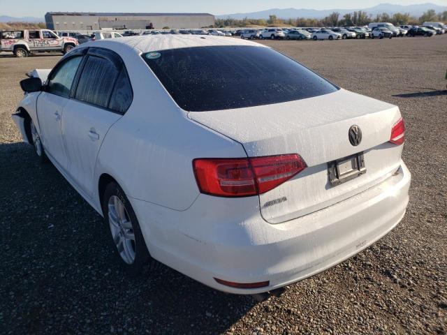 3VW2K7AJ0FM251199 - 2015 VOLKSWAGEN JETTA BASE 白色 照片 3