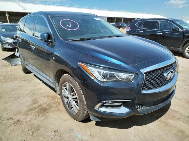 5N1DL0MMXKC549353 - 2019 INFINITI QX60 LUXE BLUE photo 1