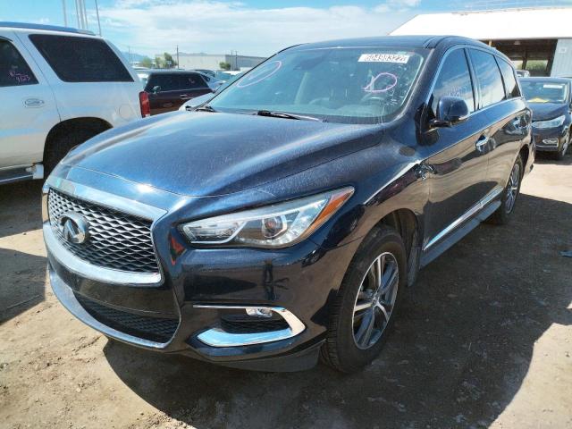 5N1DL0MMXKC549353 - 2019 INFINITI QX60 LUXE BLUE photo 2